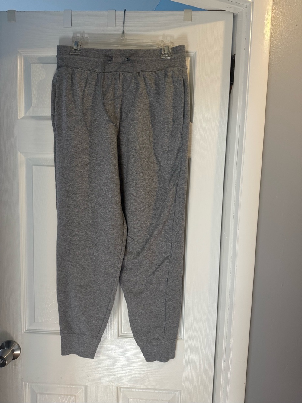 Woman’s Grey Jogger Sweatpants - Comfortable Everyday Bottoms